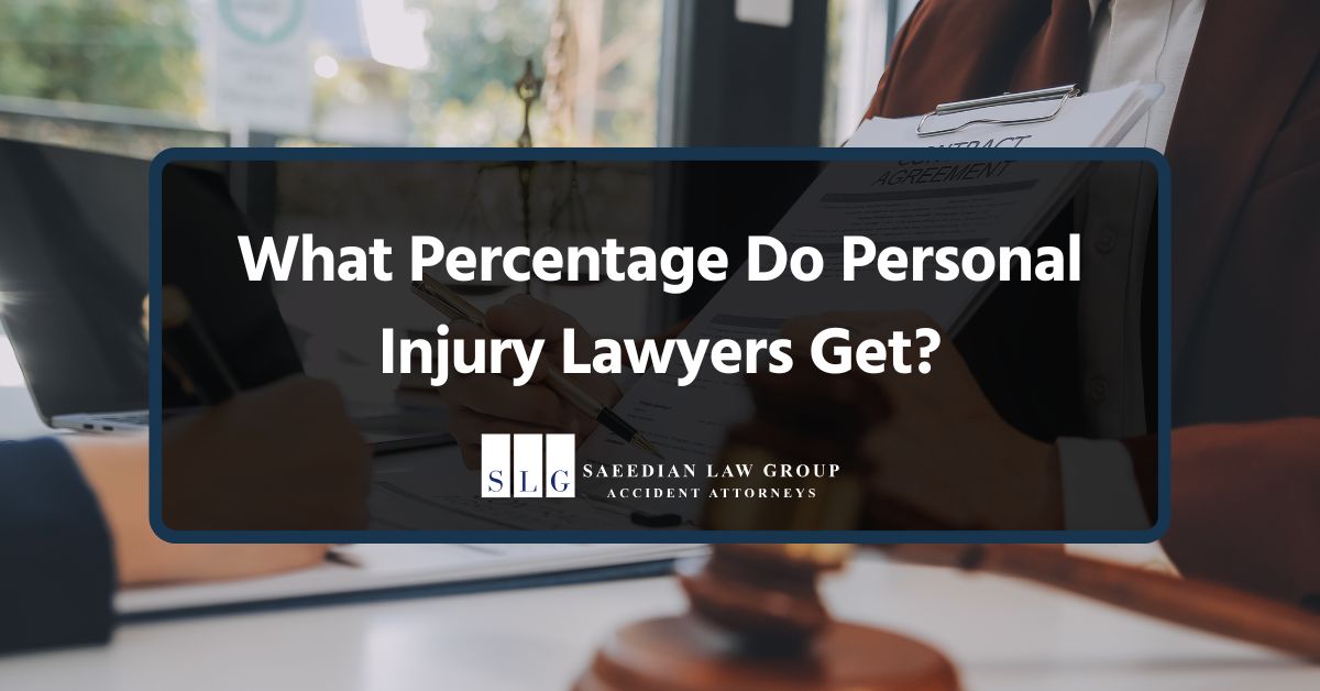 What Percentage Do Personal Injury Lawyers Get?