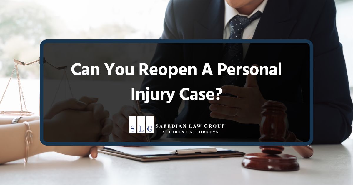 Can You Reopen A Personal Injury Case?